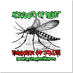 Nighttime Buzz The Mosquito Menace Posters and Art